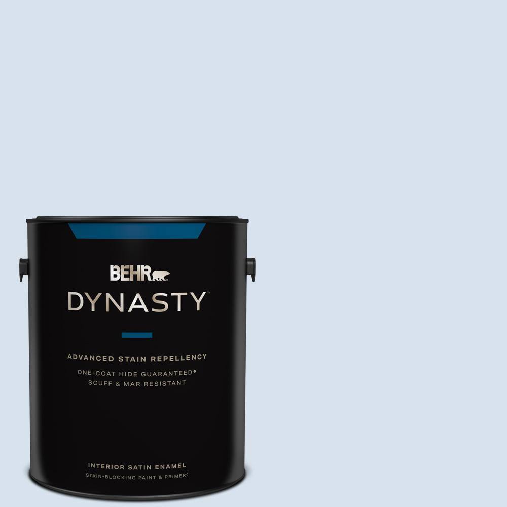 BEHR DYNASTY 1 gal. #580A-2 Icy Bay Satin Enamel Interior Stain