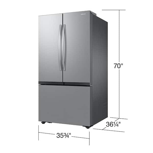 samsung refrigerator double door interior