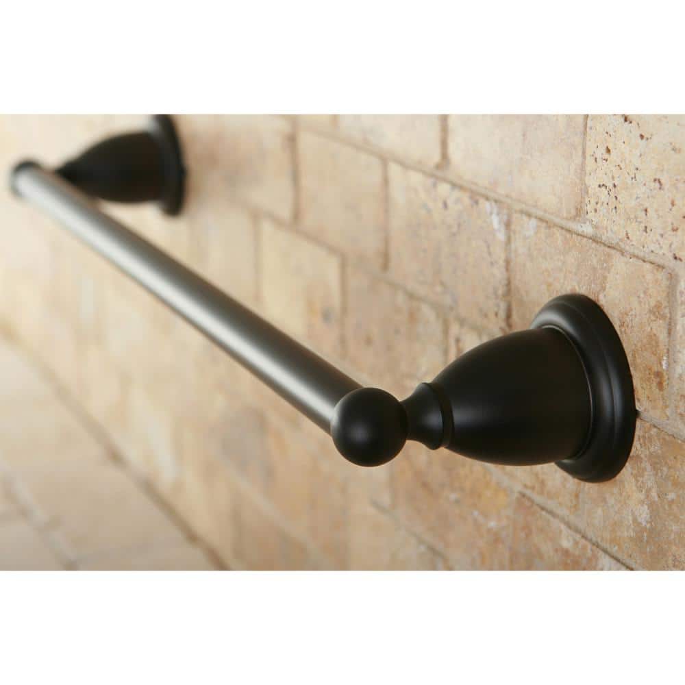 Heritage Oil Rubbed Bronze 18-Inch Wall Mounted Towel Bar