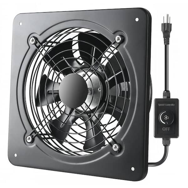 720 CFM Wall Mounted Ventilation Fan for Home, Garage, and Office Use