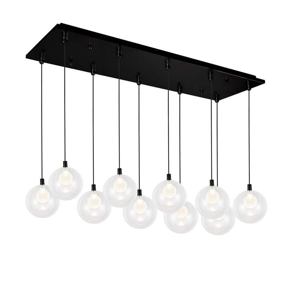 Bolla 29-in Black 10-Light Multi Pendant price history on PriceWatchPro