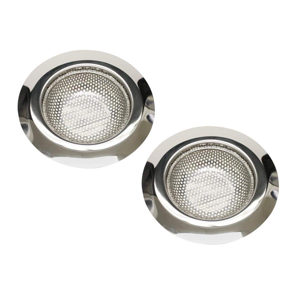 Keeney 3.5-in Stainless Steel Rust Resistant Strainer in the Kitchen Sink  Strainers & Strainer Baskets department at