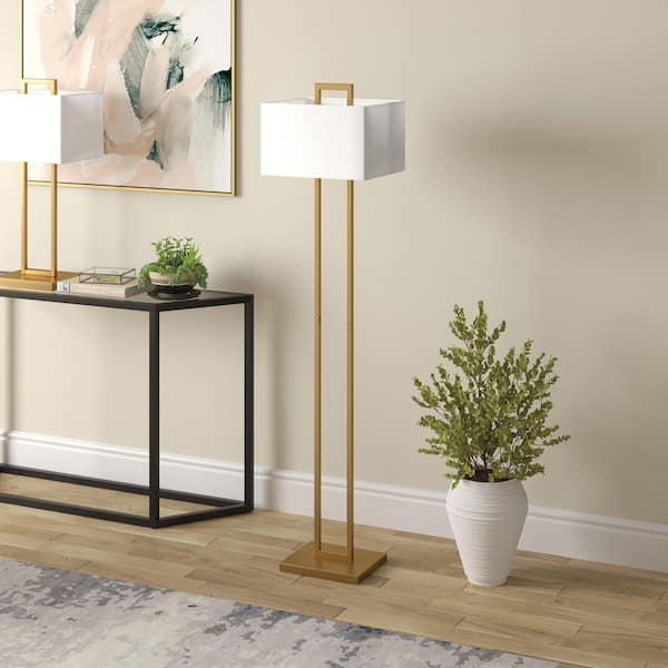 brass floor lamp home depot