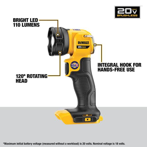 DEWALT 20V MAX* Cordless Drill Combo Kit, 6-Tool (DCK695P2)