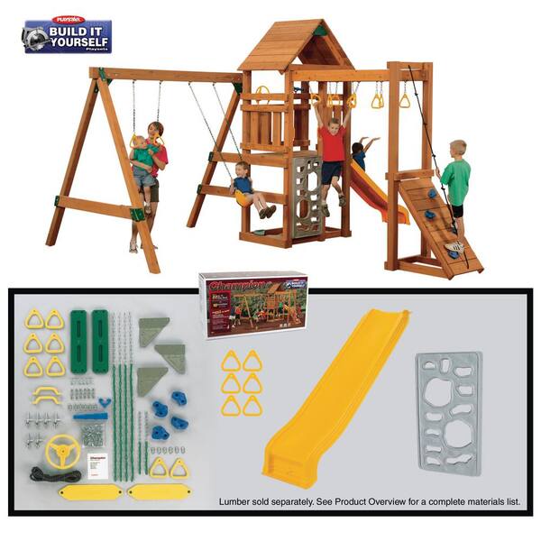 PlayStar Champion Build-It-Yourself Bronze Playset (Lumber Not Included)