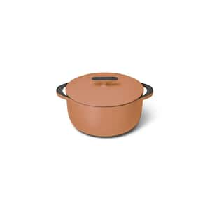 6.5 Qt. Rust Cast Iron Dutch Oven with Flat Lid