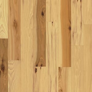 Take Home Sample - 5 in. W x 7 in. L Plano Natural Hickory Solid Hardwood Flooring