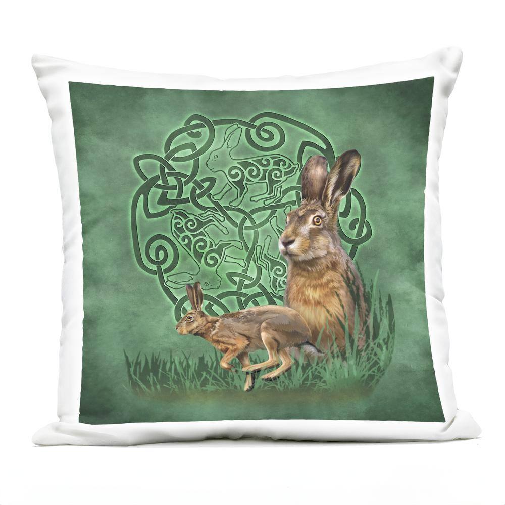 Green Celtic Hare Green Square Outdoor Throw Pillow price history on PriceWatchPro