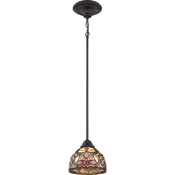 Quoizel Carroll 1-Light Vintage Bronze Mini Pendant