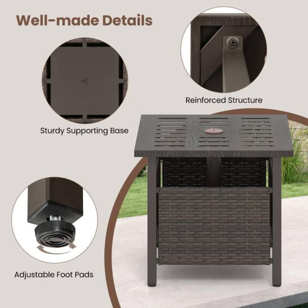 braces for patio umbrella keep coming out Buy Wholesale QI004404 Outdoor Metal Patio Umbrella Clamp for Fence Post,  Railing, Bleachers, or Benches