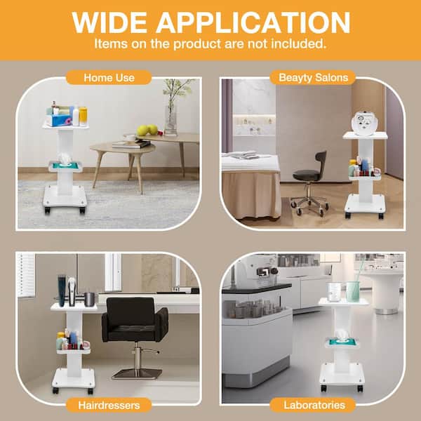 beautiful people スタジャン 【専用取り置き品10/2】 YIYIBYUS Metal ABS Salon Spa Equipment Beauty Trolley Rolling Cart