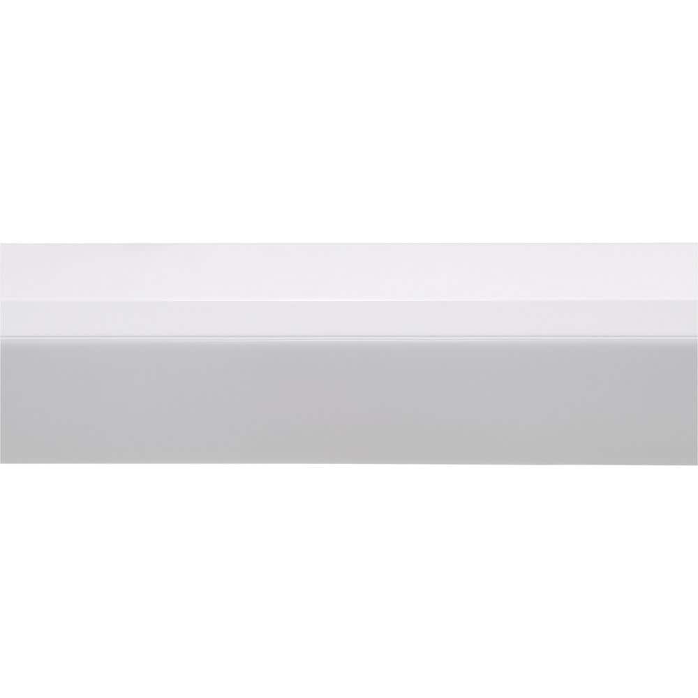 Sleek 24.75" White LED Energy Star Flush Mount for Indoor/Outdoor