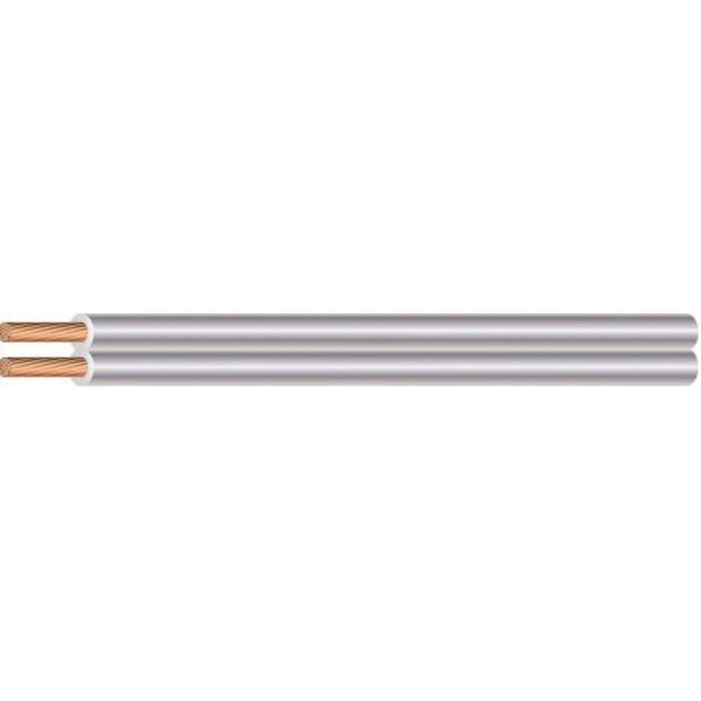 Southwire BytheFoot 18/2 Clear Stranded CU SPT1 Lamp Wire 49912999 The Home Depot