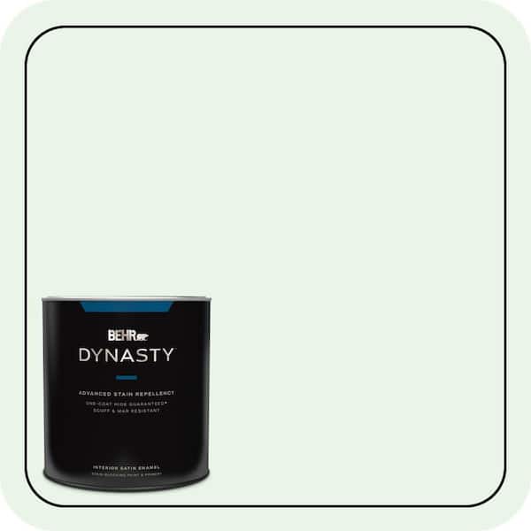 BEHR DYNASTY 1 qt. #460A-1 Bubble Satin Enamel Interior Stain-Blocking Paint & Primer