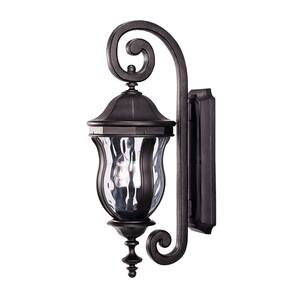 Progress Lighting Crawford Collection 4-Light Oil Rubbed Bronze Clear  Beveled Glass New Traditional Outdoor Post Lantern Light P5474-108 - The  Home Depot