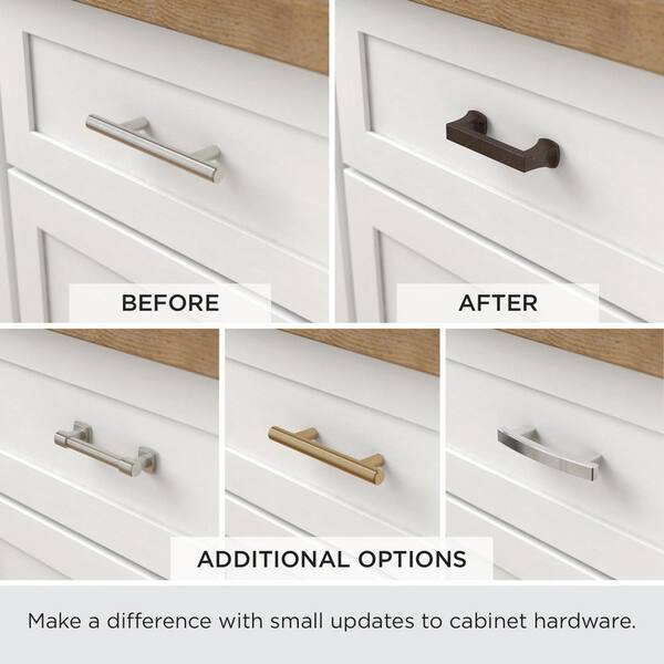 Dark Oil Rubbed Bronze Drawer Pull 76mm Essentials Twisted Arch 3" 25-Pack Dark Oil Rubbed Bronze Drawer Pull 76mm Essentials Twisted Arch 3" 25-Pack