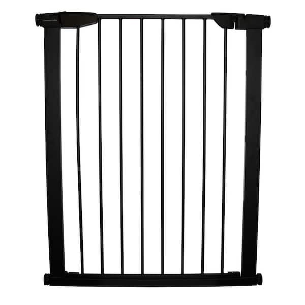 Cardinal Gates 36 in. H x 29.5 in. to 32.5 in. W x 1 in. D Extra Tall Premium Pressure Gate Black