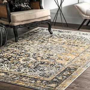 Persian Vintage Raylene Gold 9 ft. 10 in. x 14 ft. Area Rug