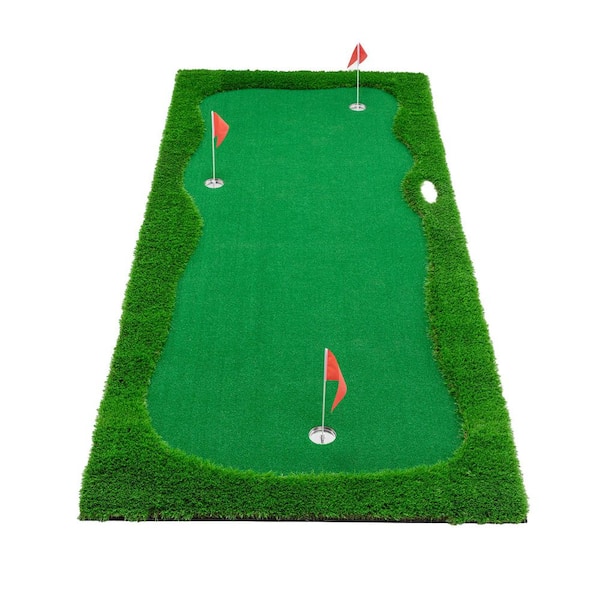 12 x 5 ft. Large Professional Golf Training Mat for Indoor/Outdoor Swing Putting Green Practice