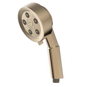 Neo 3-Spray Patterns with 2.5 GPM 4 in. Wall Mount Handheld Shower Head with Anystream Technology in Brushed Bronze