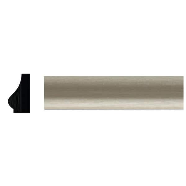 OML116-4FTWHW .437 in. D X .75 in. W X 47.5 in. L Unfinished White Hardwood Base Cap Moulding