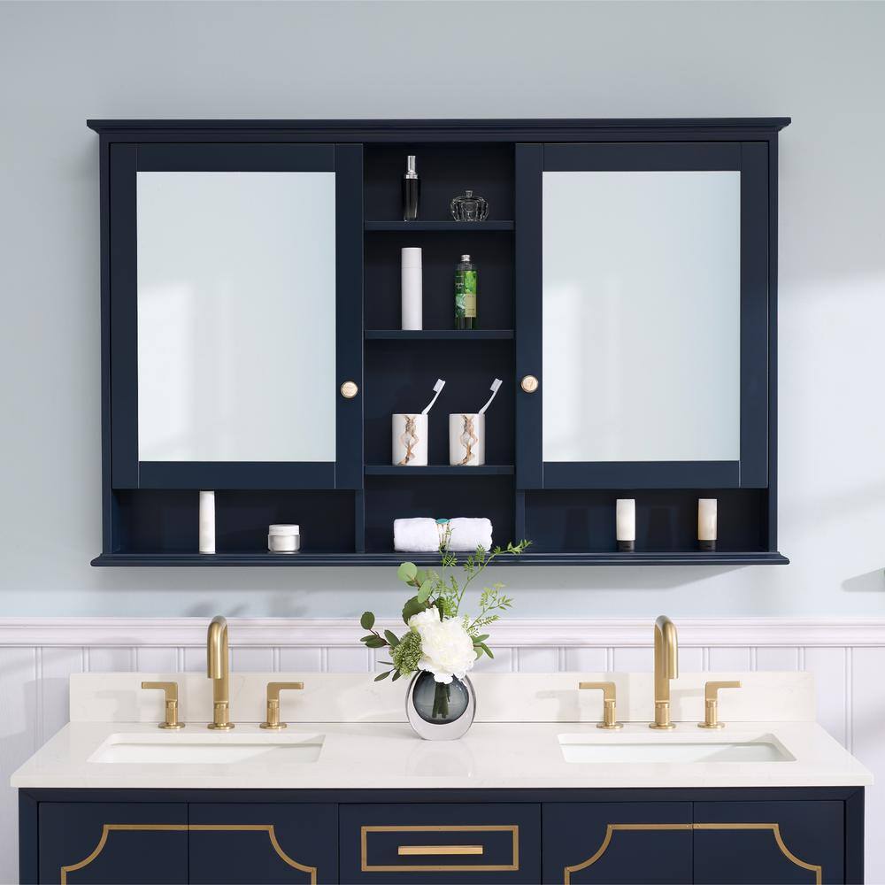 Reviews for ANGELES HOME 55 in. W x 35 in. H Rectangular Solid Wood