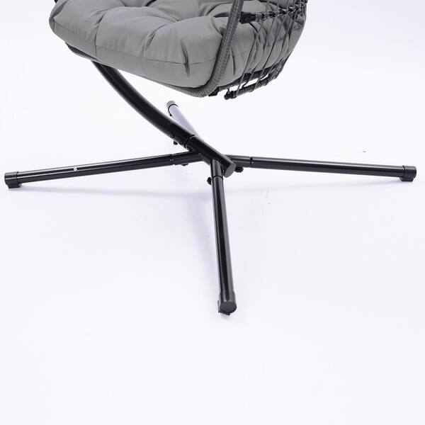 F09LG Swing Egg Chair with Leg Rest by Artisan Furniture - U-TRADE