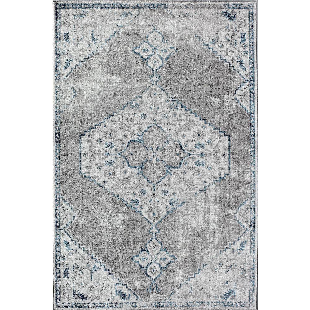 Freya Ash Gray 8 ft. x 10 ft. Area Rug price history on PriceWatchPro