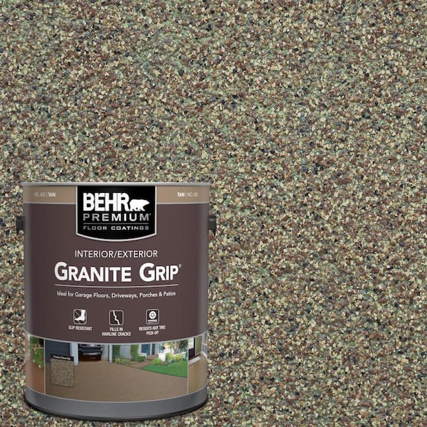 BEHR PREMIUM 1 Gal. GG 12 Imperial Jade Decorative Flat Interior Exterior Concrete Floor Coating 65501 The Home Depot