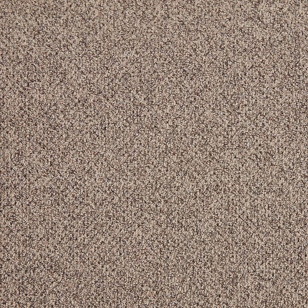 Moss Peak  - Beach House - Beige 15 ft. 31 oz. Polyester Pattern Installed Carpet