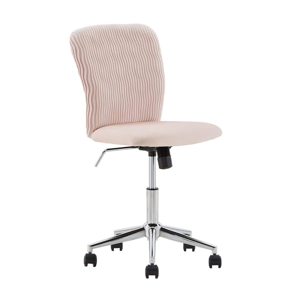 Pink Velvet Wave Pattern Office Chair price history on PriceWatchPro