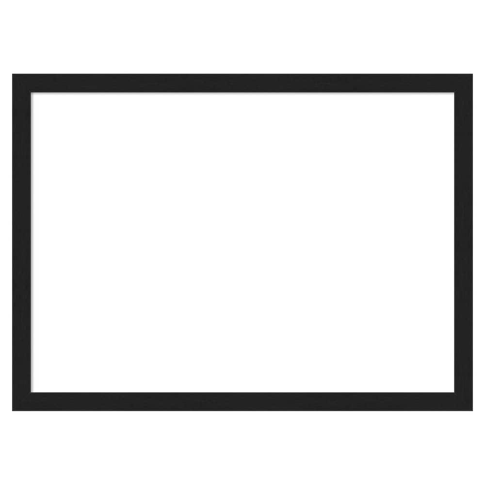 Grace Brushed Metallic Black Narrow 30 in. x 22 in. Polystyrene Framed Dry Erase Magnetic Memo Board price history on PriceWatchPro