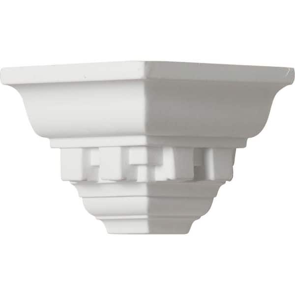 Ekena Millwork 2-3/4 in. x 2-3/4 in. x 2-3/4 in. Urethane Outside Corner Moulding (Matches Moulding MLD02X02X03DE)