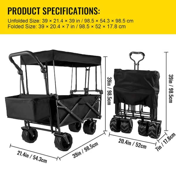 Sierra store Designs Deluxe Collapsible Wagon / Beach Wagon