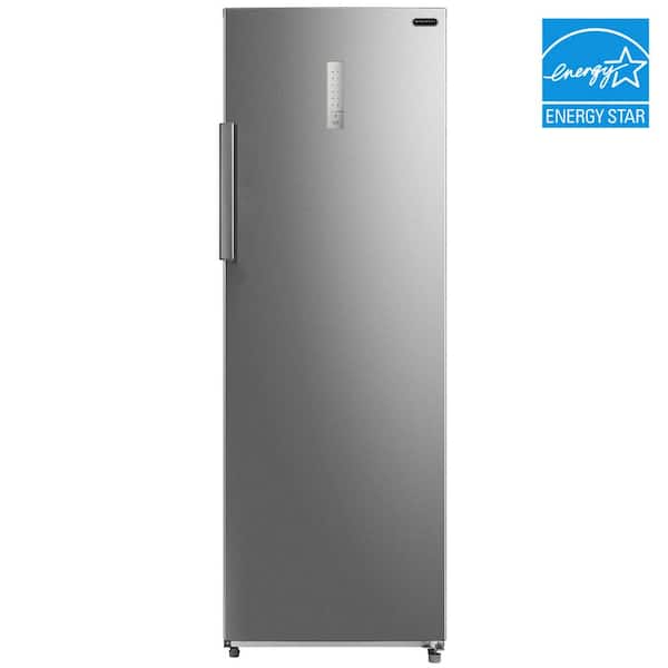 Whynter 8.3 cu. ft. Energy Star Digital Upright Convertible Deep Freezer/Refrigerator Stainless Steel