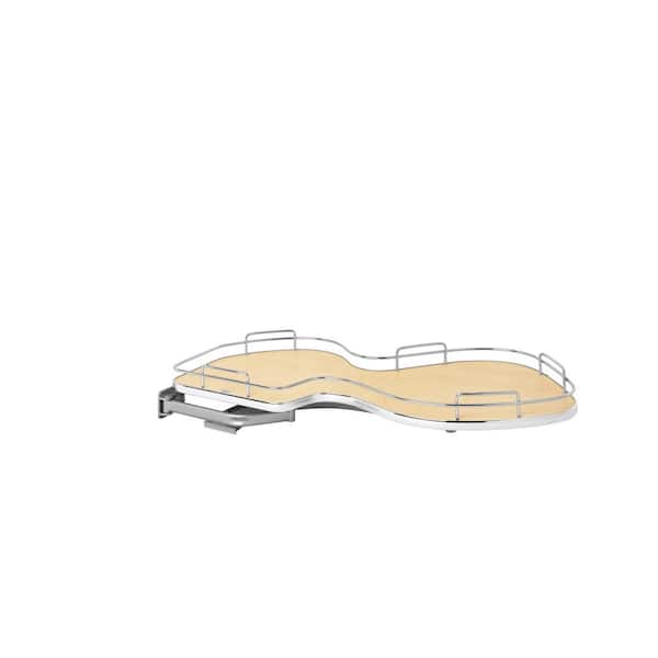 Left-Handed Single-Tier Organizer for a Blind Right