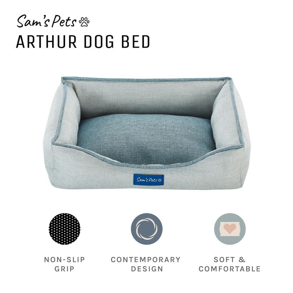 Arthur Extra Small Gray Elevated Outdoor Dog Bed
