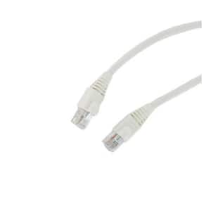 GigaMax 7 ft. Cat 5e Patch Cord, White