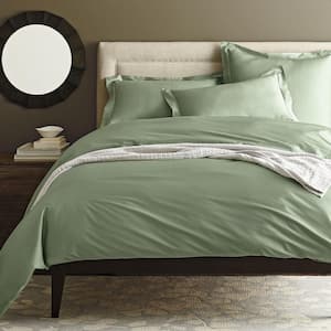 300-Thread Count Rayon Made From Bamboo Cotton Sateen Duvet Cover