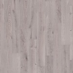 Stony Plain Oak 14 mm T x 7.6 in. W Waterproof Laminate Wood Flooring (13.3 sqft/case)