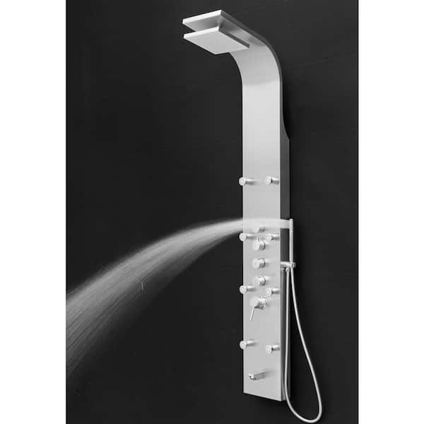 https://images.thdstatic.com/productImages/25c35bc0-06e9-4697-aad3-853e0a36d170/svn/stainless-steel-akdy-shower-towers-sp0114-77_600.jpg