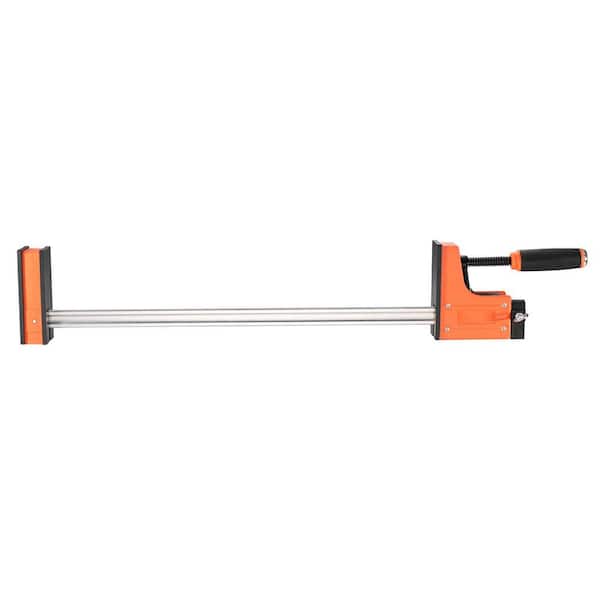 Carbon Steel Measurement Standard Bar Clamps Set (2-Piece), 30 in. Parallel Clamp Set, F-Clamp 1500 lbs. Even Pressure