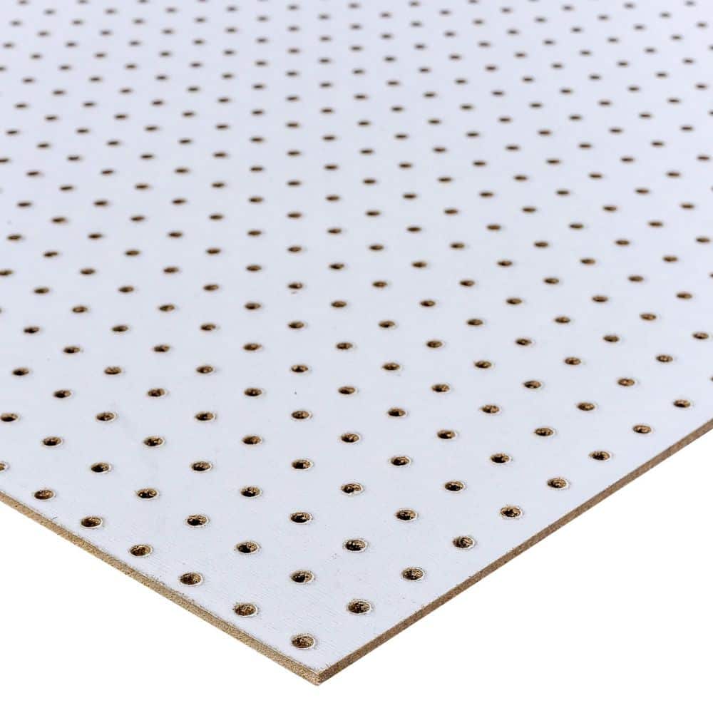 ProWood 48 in. H x 24 in. W Pegboard Panel, White