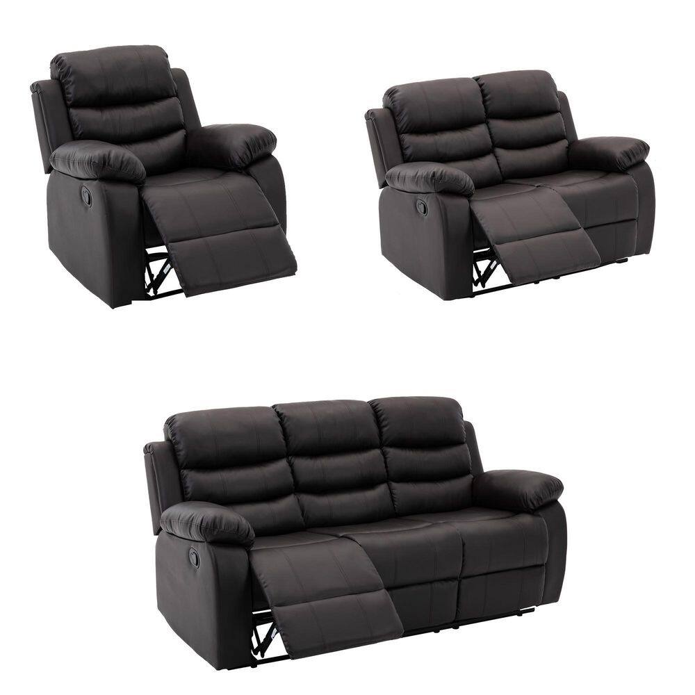 deacon 3 seater manual recliner