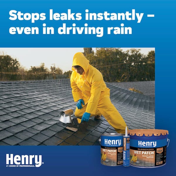 208R Rubberized Wet Patch Roof Leak Repair Sealant 0.90 gal.