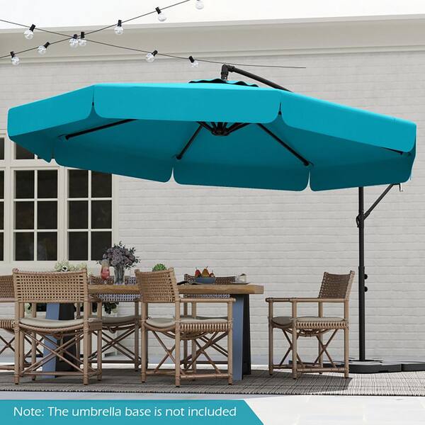 aluminum vs steel patio umbrella 9ft Market Umbrella, Scallop Trim, UV-Fade-Resistant, Crank & Ti  Best Choice Products you wont have to worry about UV rays outdoors. 9ft 3-Tiers Aluminum Patio Umbrella,
