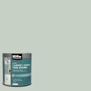 1 qt. #N400-2 Frosted Sage Satin Enamel Interior/Exterior Cabinet, Door & Trim Paint