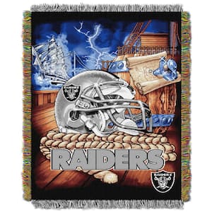Raiders Multi-Color Tapestry Home Field Advantage