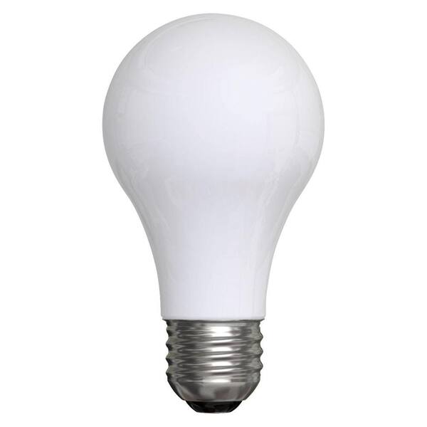 GE 100W Equivalent Eco-Incandescent Soft White (2700K) A19 Dimmable Light Bulb (6-Pack)