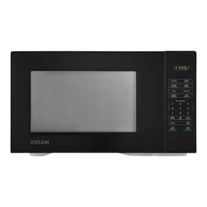 1.1 cu. ft. Countertop Microwave Oven in Black